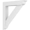 Ekena Millwork Standard Traditional Architectural Grade PVC Bracket with Traditional Ends, 3"W x 24"D x 24"H BKTP03X24X24TRA01 - alternate 1